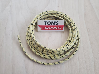 14 Gauge Cloth Braided Primary Wire [Sold By The Foot]