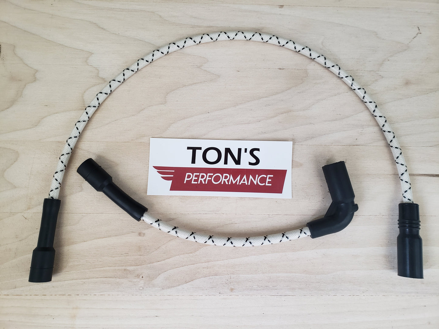 Cloth Braided Replacement 8mm Plug Wires Harley Sportster 2007+ 48 72 883 1200