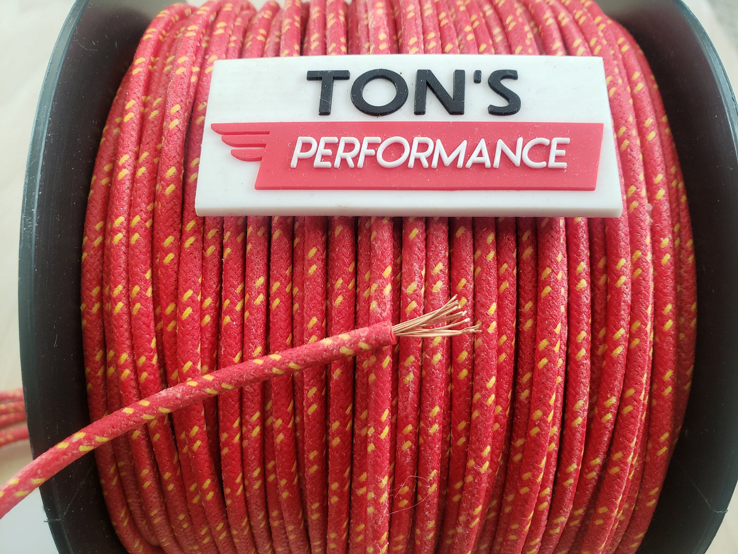 12 Gauge Cloth Braided Primary Wire [Sold By The Foot]