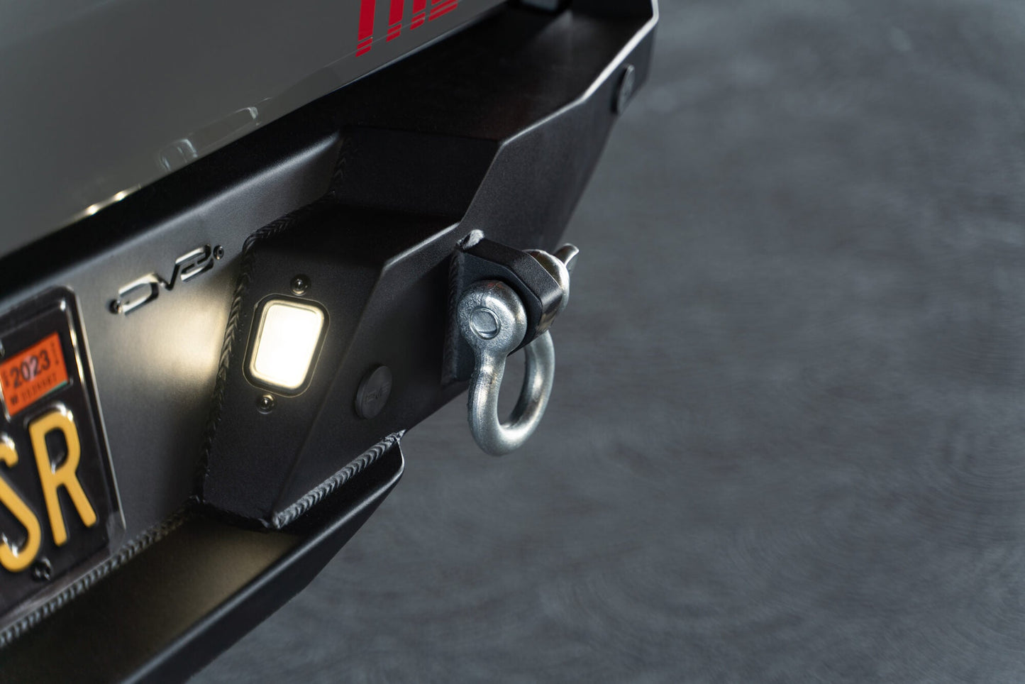 D-Ring mounts on the FS-15 Series Rear Bumper for the 2020-2023 Jeep Gladiator JT