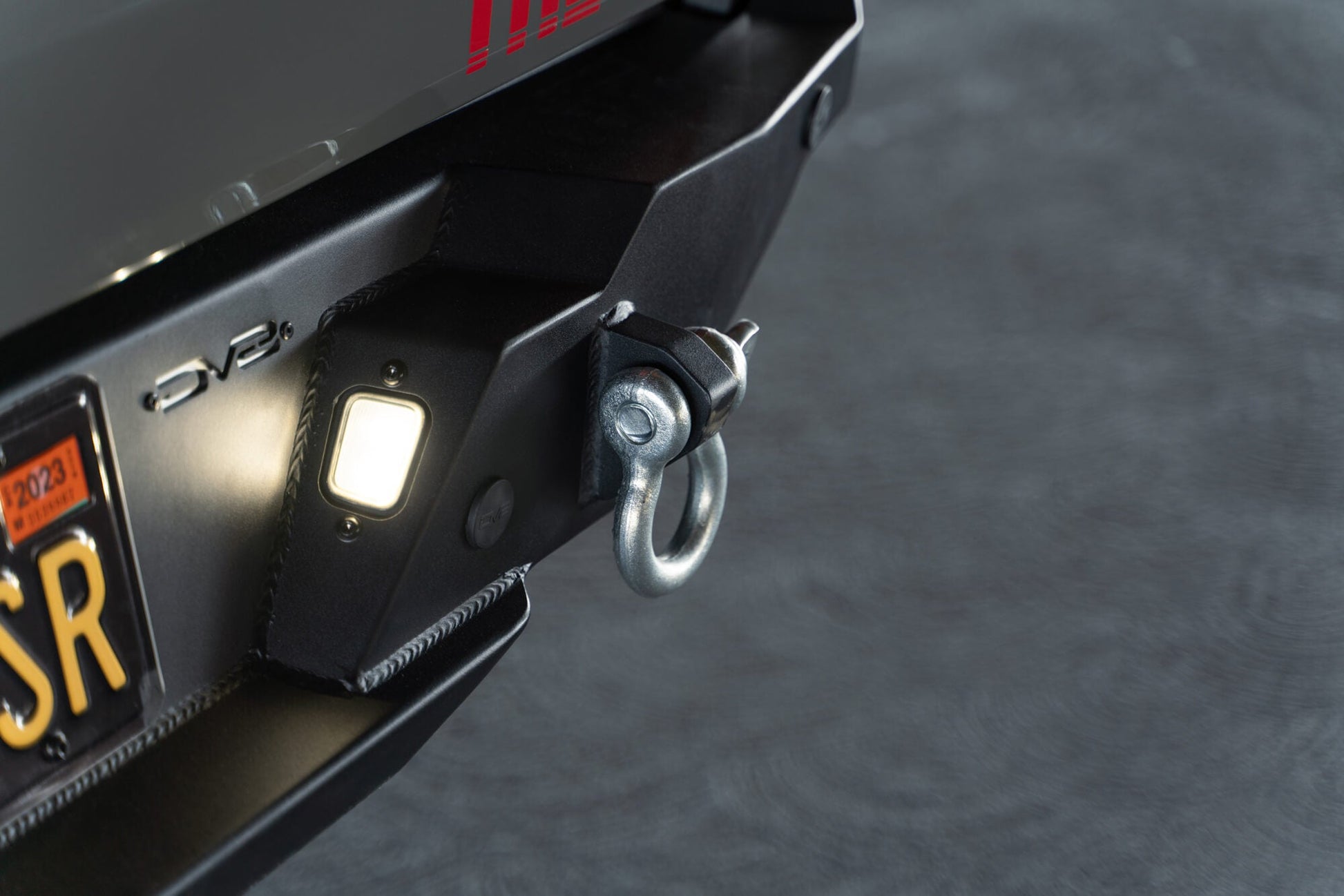 D-Ring mounts on the FS-15 Series Rear Bumper for the 2020-2023 Jeep Gladiator JT