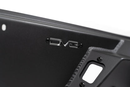 DV8 Logo cutout on the FS-15 Series Rear Bumper for the 2020-2023 Jeep Gladiator JT - Off Truck