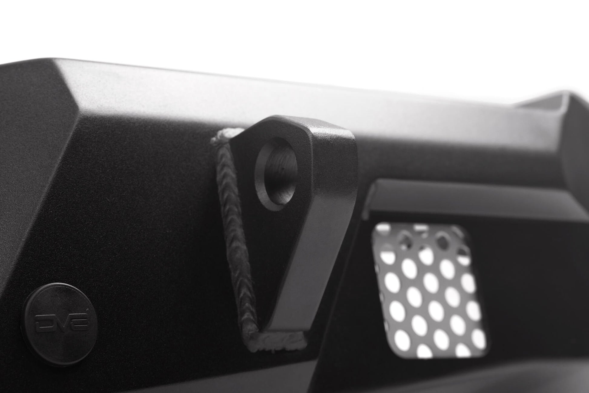 d-ring mounting point on the MTO Series Rear Bumper for the 2020-2023 Jeep Gladiator JT