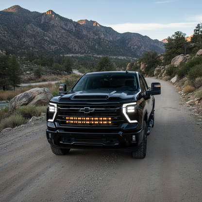 2020+ Chevrolet Silverado 2500/3500HD Dual 40s Light Bars - PRO