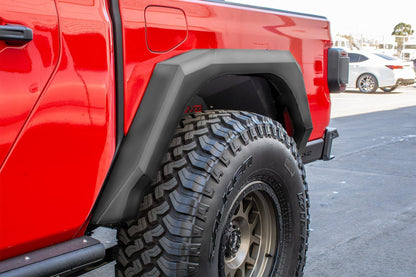 2020-21 Jeep Gladiator JT Armor Fender Flares | Front & Rear-DV8 Offroad