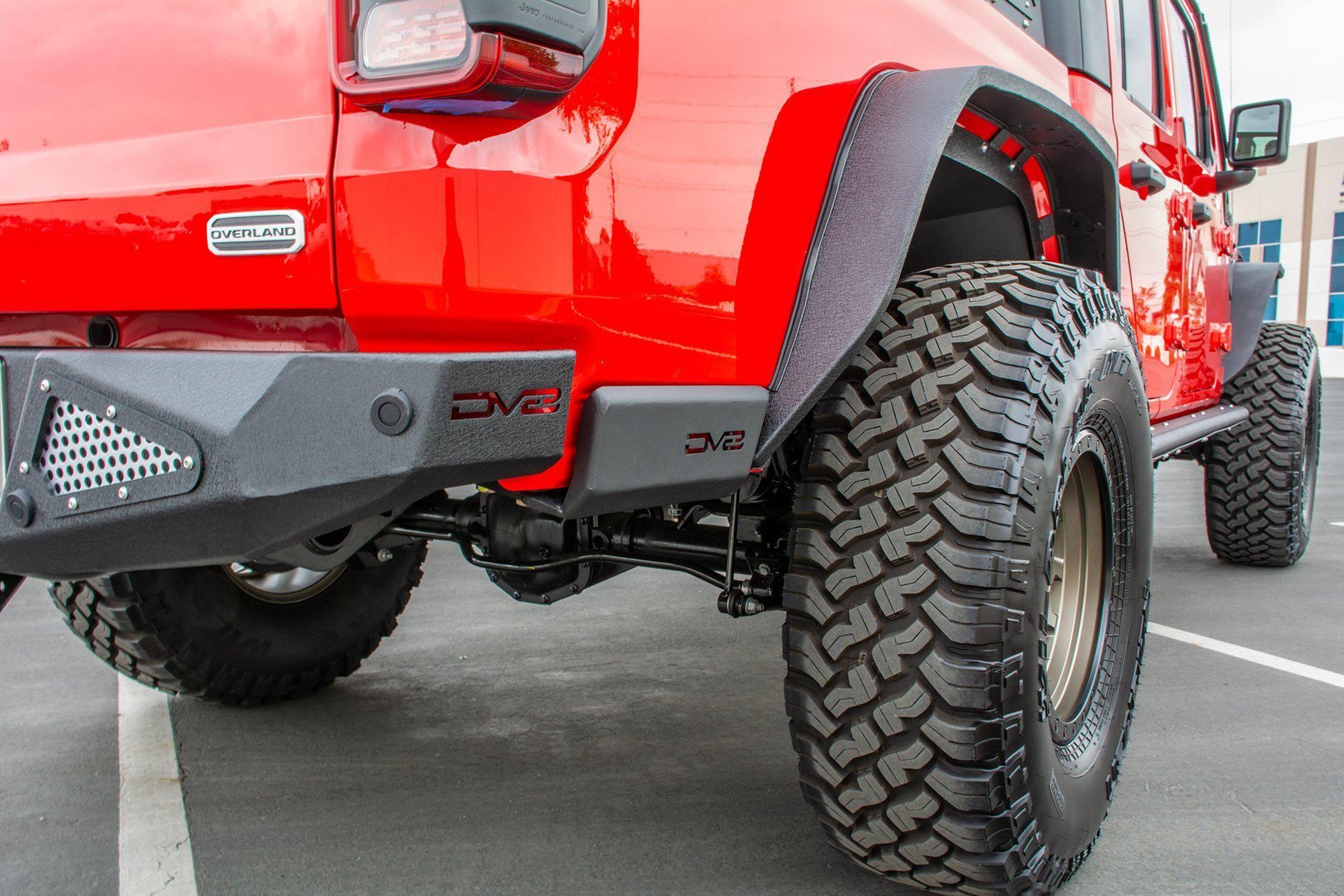 2020-21 Jeep Gladiator JT Bedside Rock Sliders-DV8 Offroad