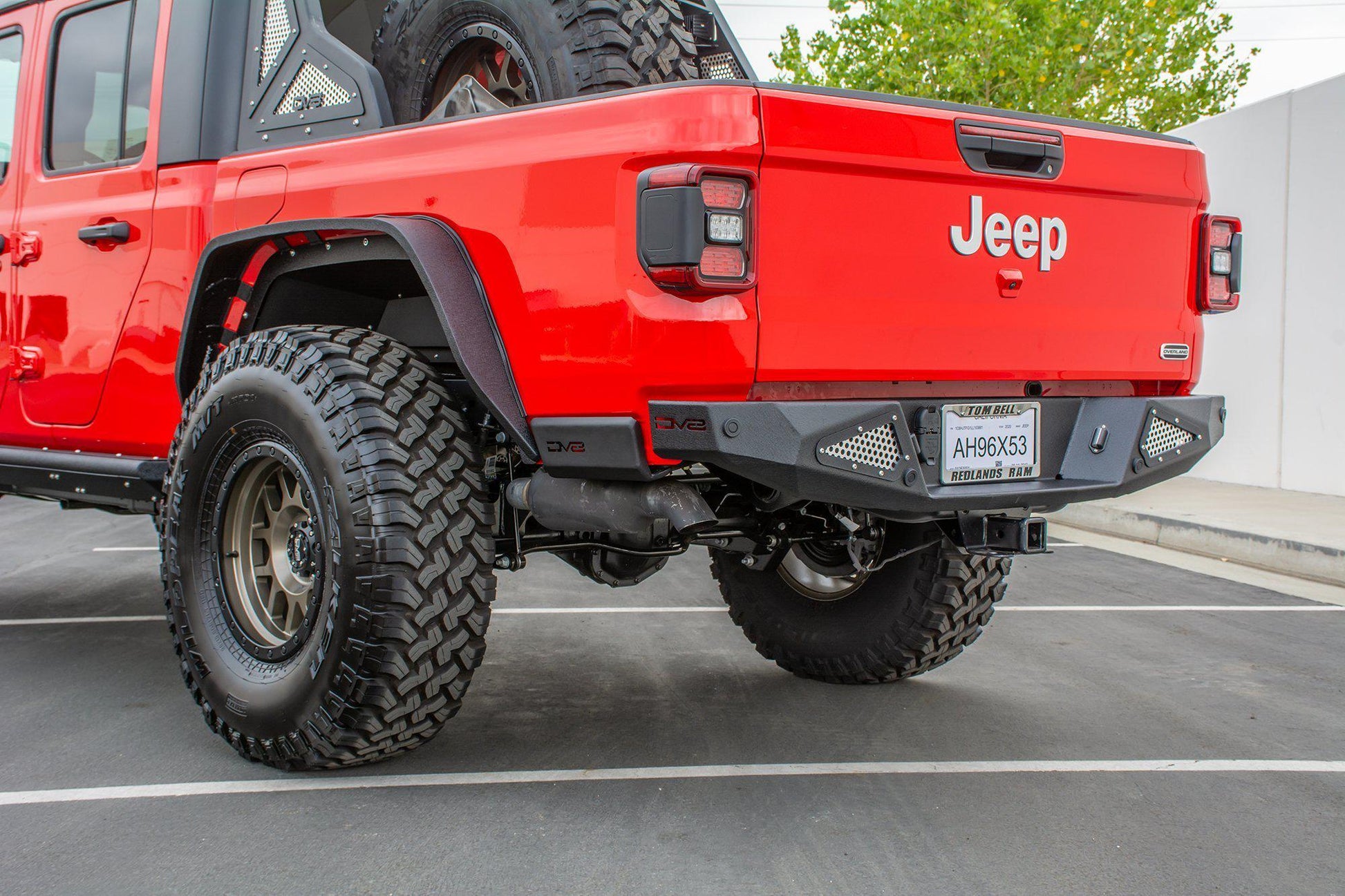 2020-21 Jeep Gladiator JT Bedside Rock Sliders-DV8 Offroad