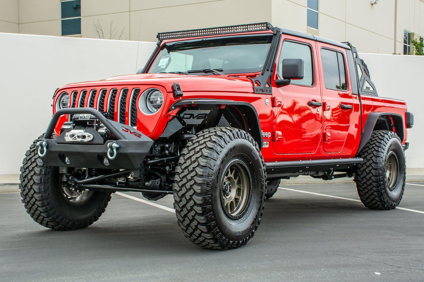 2020-21 Jeep Gladiator JT Slim Fender Flares | Front & Rear-DV8 Offroad