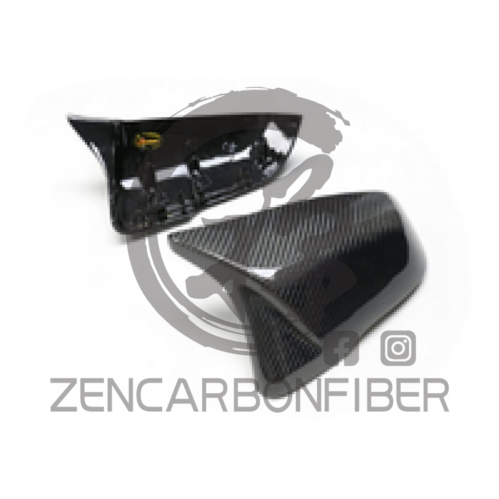 2020+ A90 Mk5 Toyota GR Supra Carbon Fiber Mirror Caps