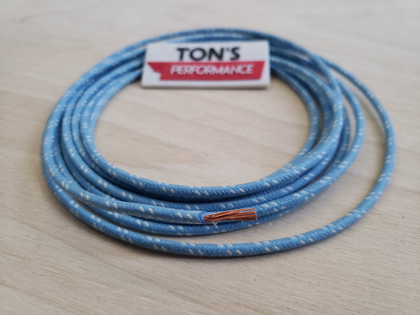 14 Gauge Cloth Braided Primary Wire [Sold By The Foot]
