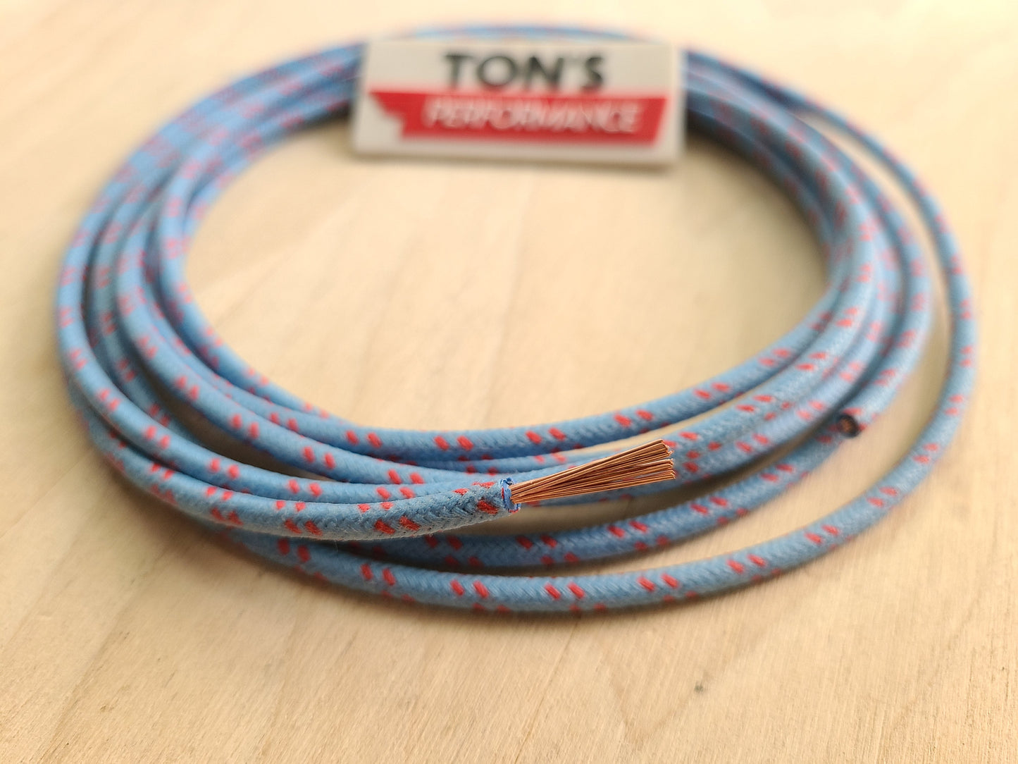 14 Gauge Cloth Braided Primary Wire [Sold By The Foot]