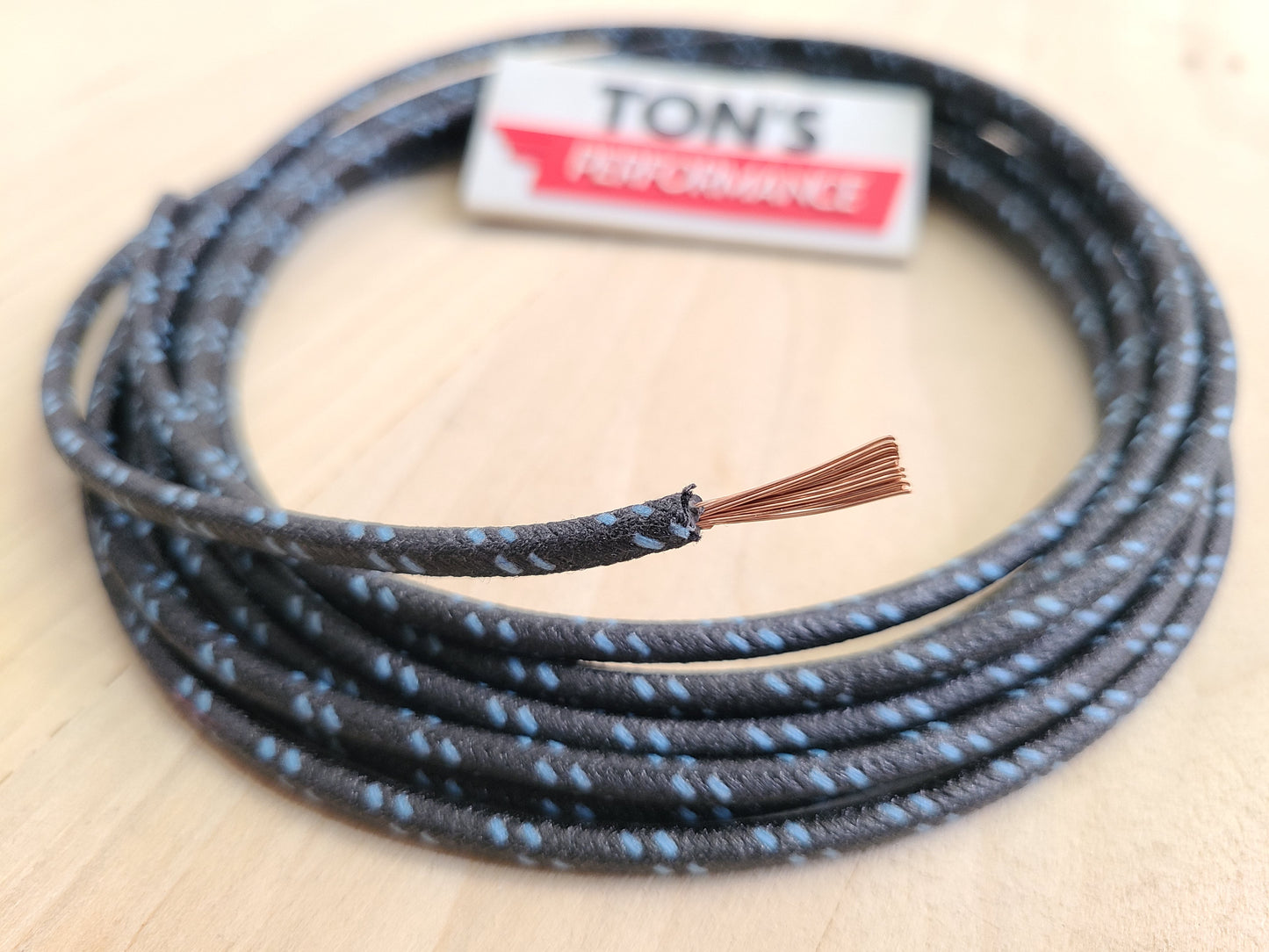12 Gauge Cloth Braided Primary Wire [Sold By The Foot]