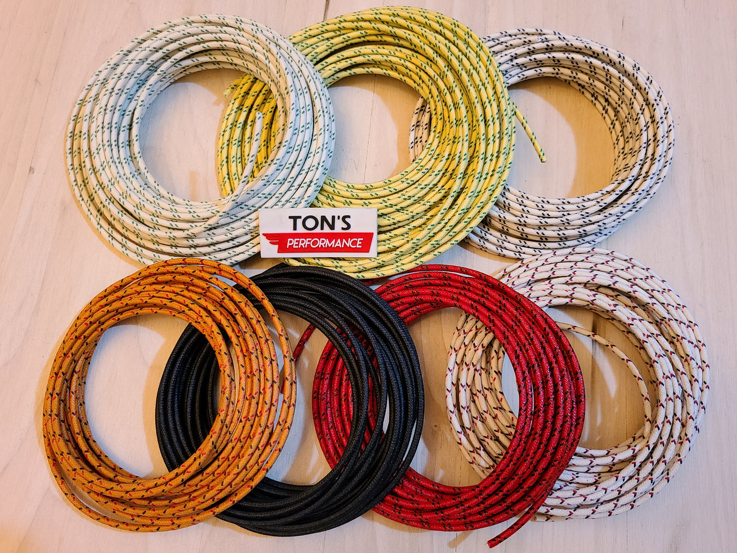 14 Gauge Cloth Braided Primary Wire [Sold By The Foot]