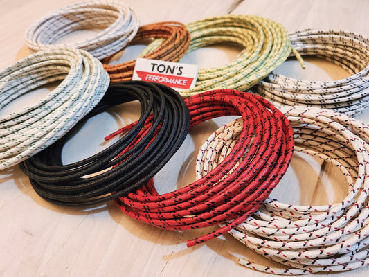 16 Gauge Cloth Braided Primary Wire [Sold By The Foot]