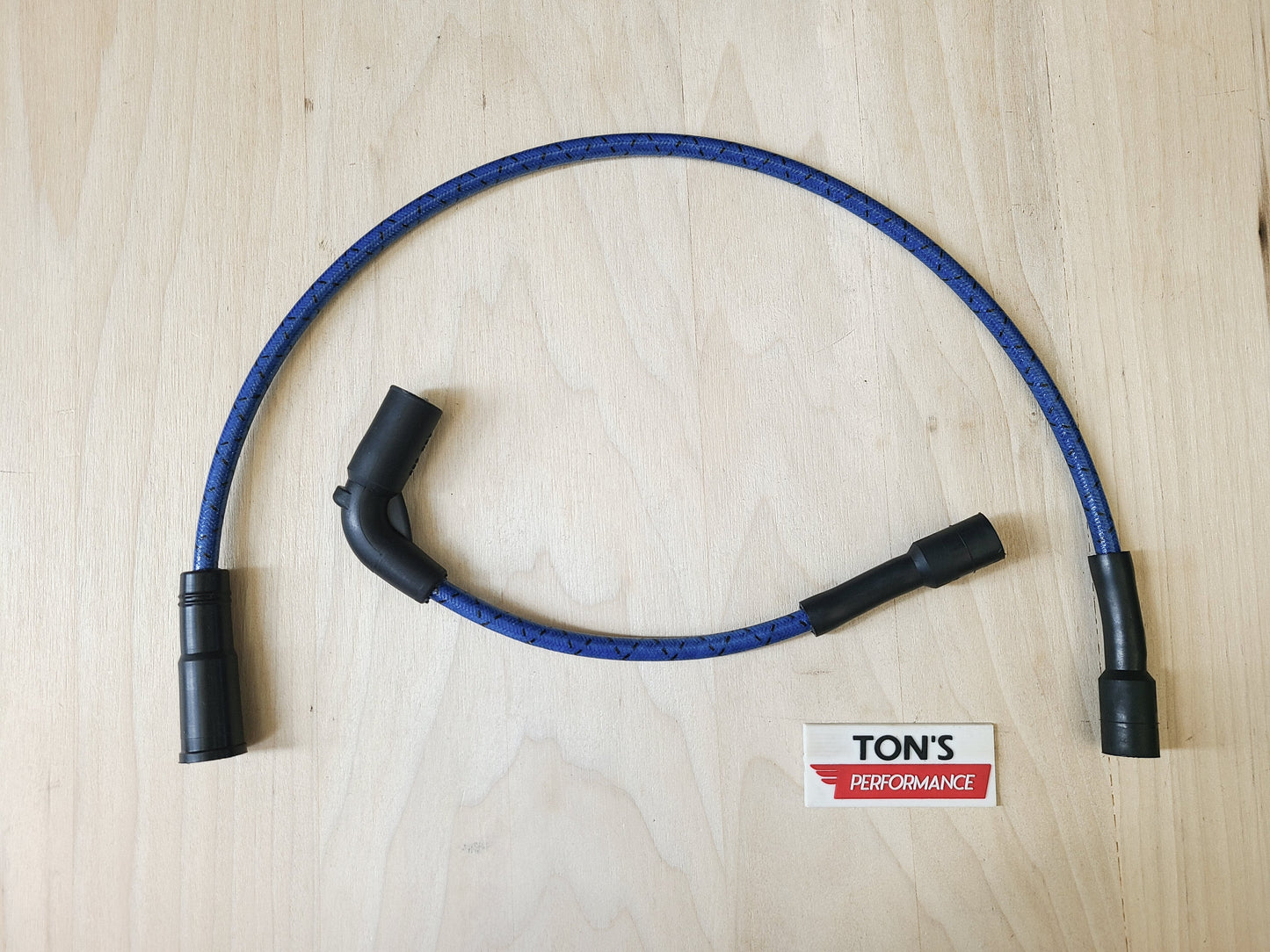 Cloth Braided Replacement 8mm Plug Wires Harley Sportster 2007+ 48 72 883 1200