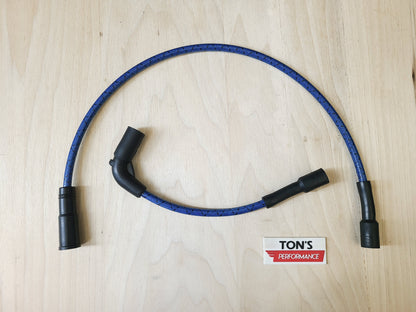 Cloth Braided Replacement 8mm Plug Wires Harley Sportster 2007+ 48 72 883 1200