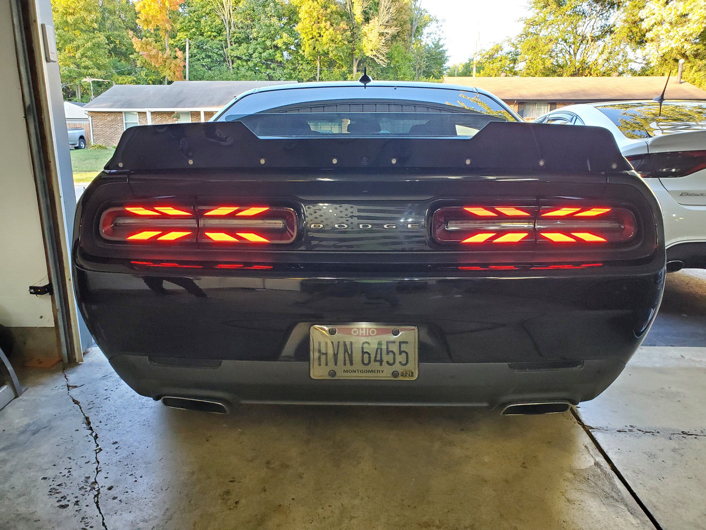 15-23 Dodge Challenger Taillight Decal Design 5