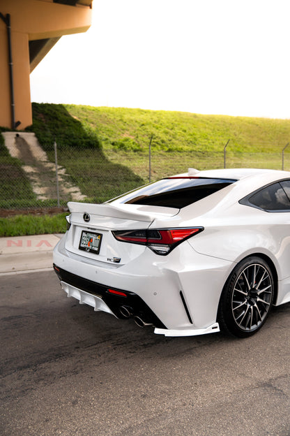 NIA Lexus RC-F NIA Full Splitter Body Lip Kit (5pcs-Front, Sides, Rear) 2020-2024 RCF20-FK