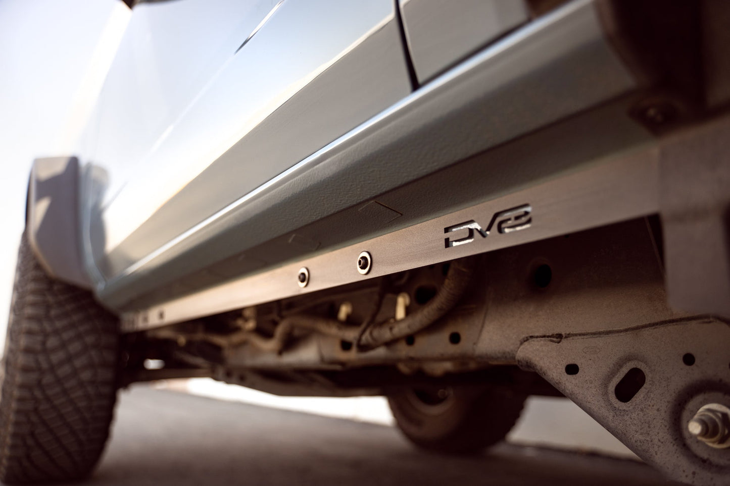 Close up look at the 2021-2023 Ford Bronco 2-Door Pinch Weld Covers