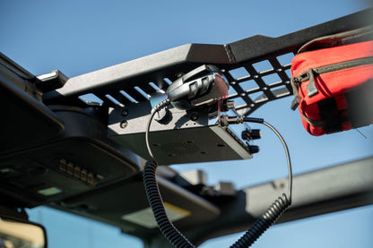 Mounting radio to the Overhead Molle Panel for the 2021-2023 Ford Bronco