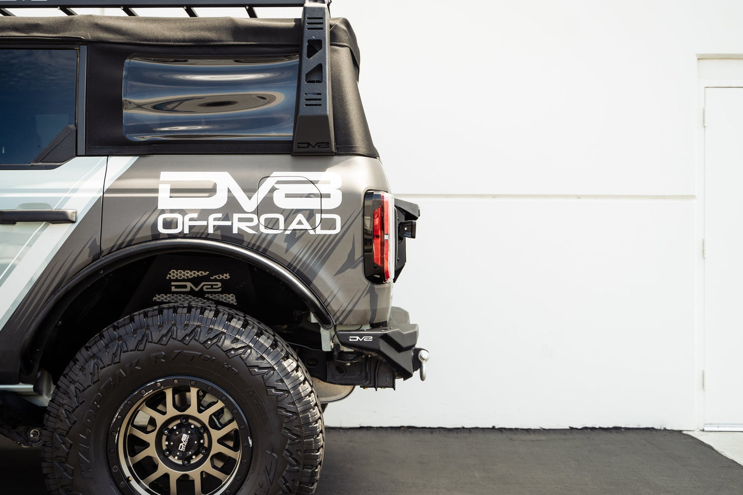 DV8 Offroad 2021-2024 Ford Bronco | Spare Tire Delete TSBR-01