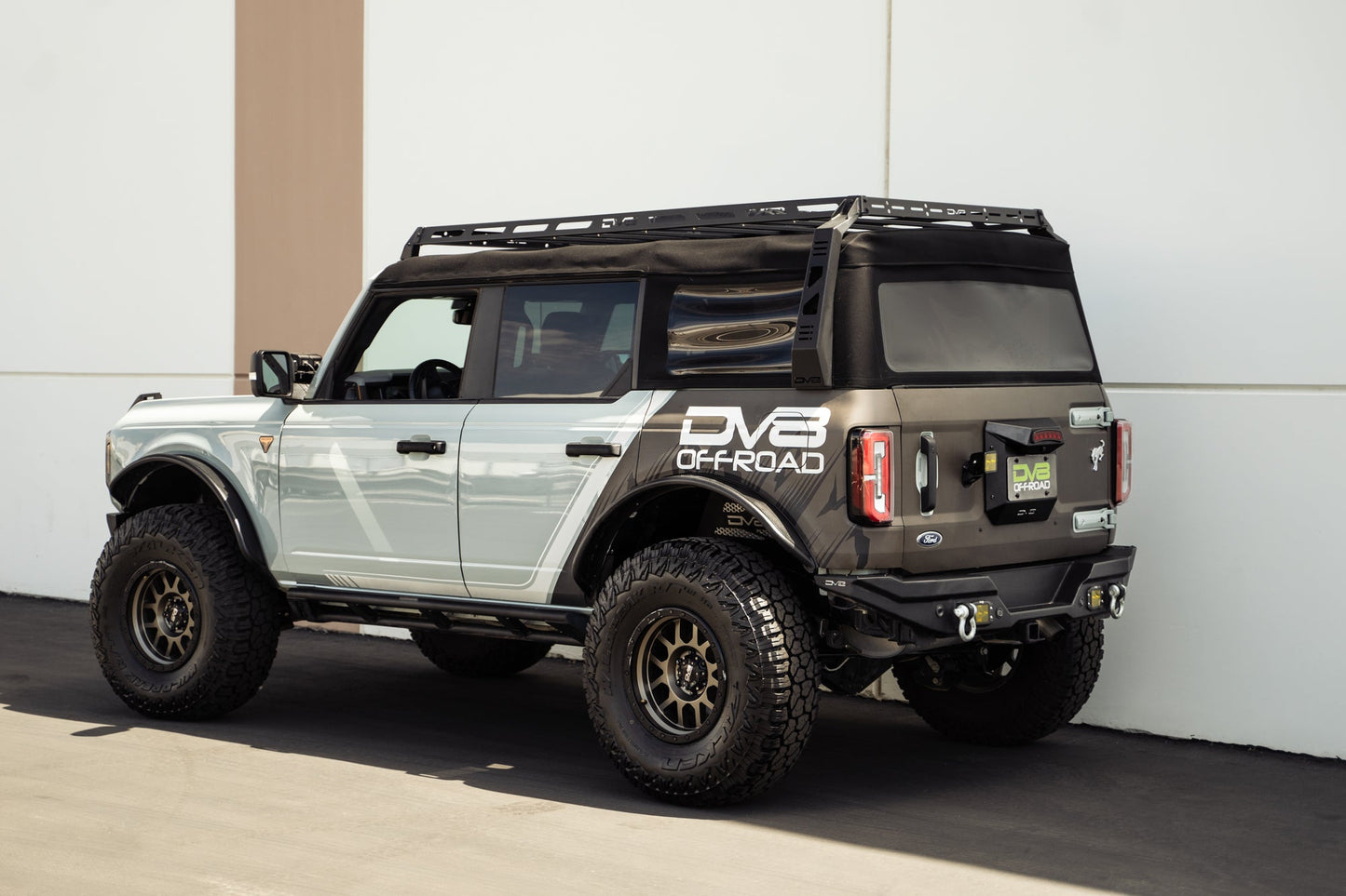 DV8 Offroad 2021-2024 Ford Bronco | Spare Tire Delete TSBR-01