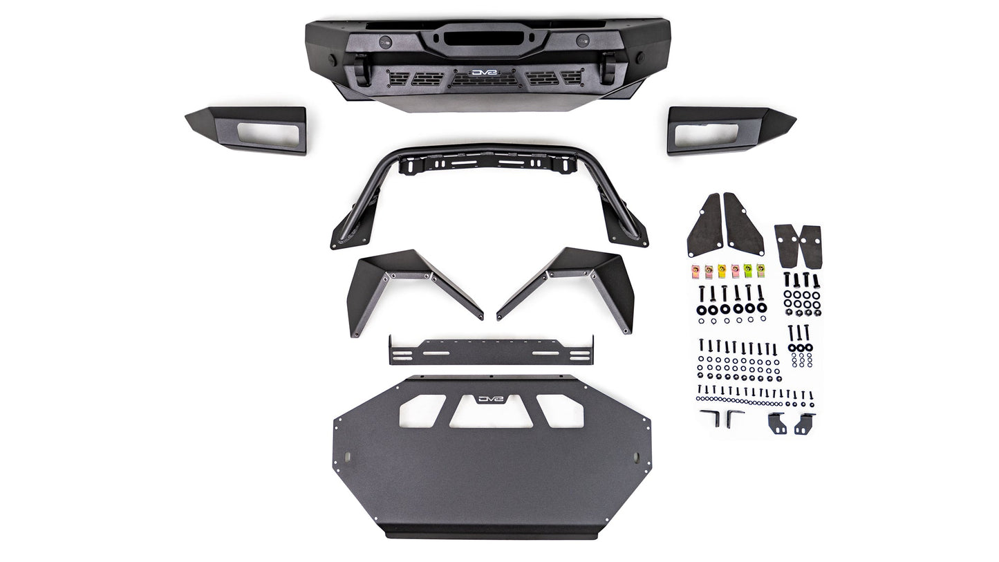 DV8 Offroad Bronco Spec Series Front & FS-15 Rear Bumper Bundle