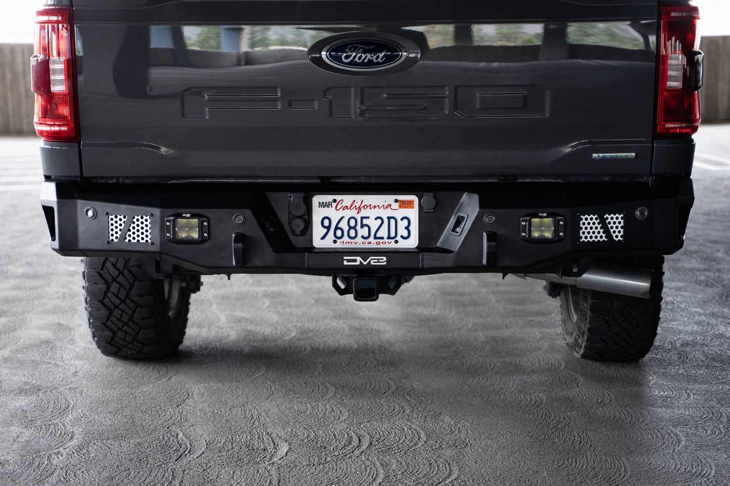 DV8 Offroad 2021-2023 Ford F-150 | MTO Series Rear Bumper RBFF1-04