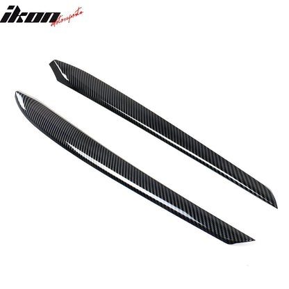 2021-2023 Tesla 3 & 2023 Y Carbon Fiber Center Front Door Panel ABS