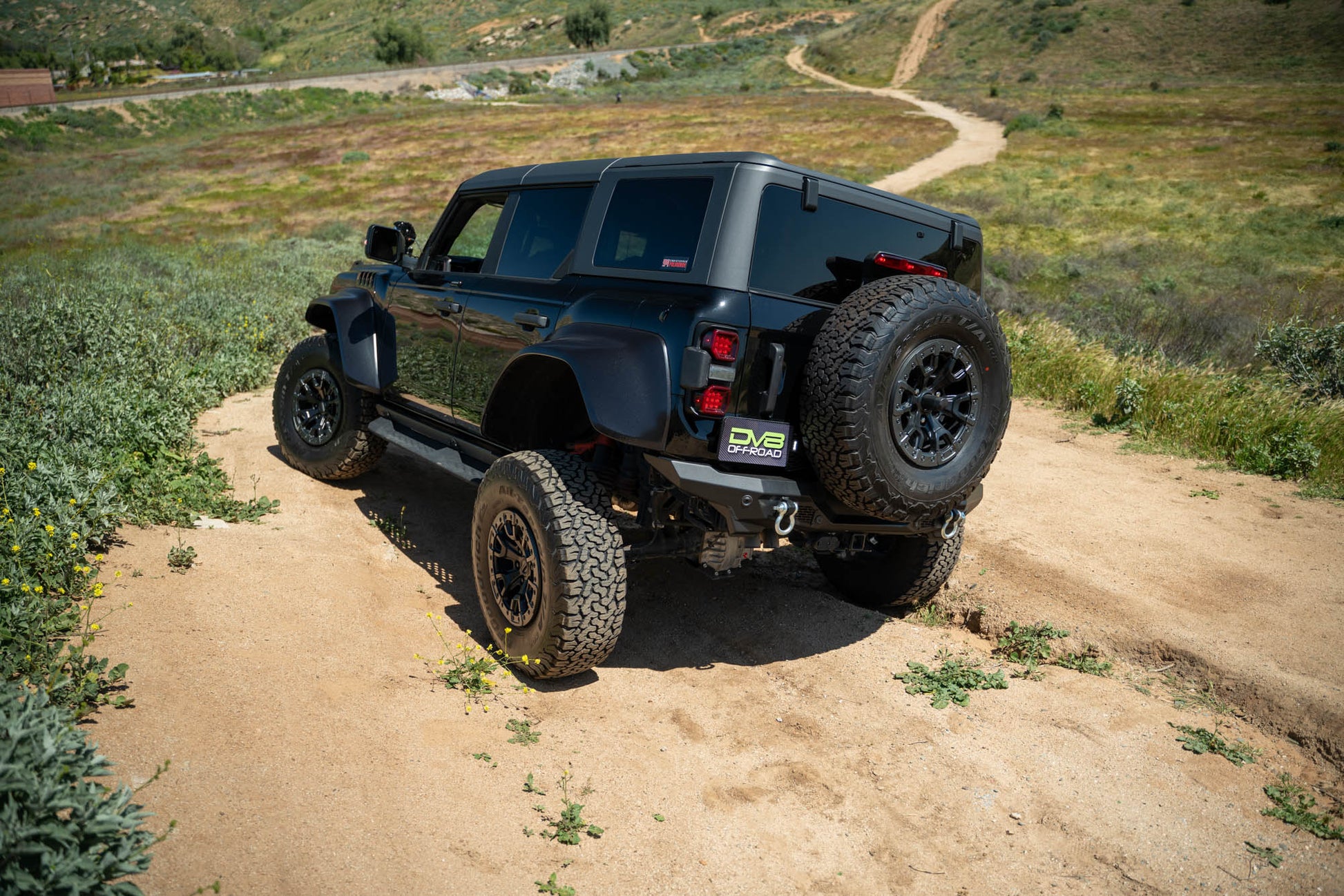 Spec Series Rear Bumper for the 2021-2024 Ford Bronco off roading