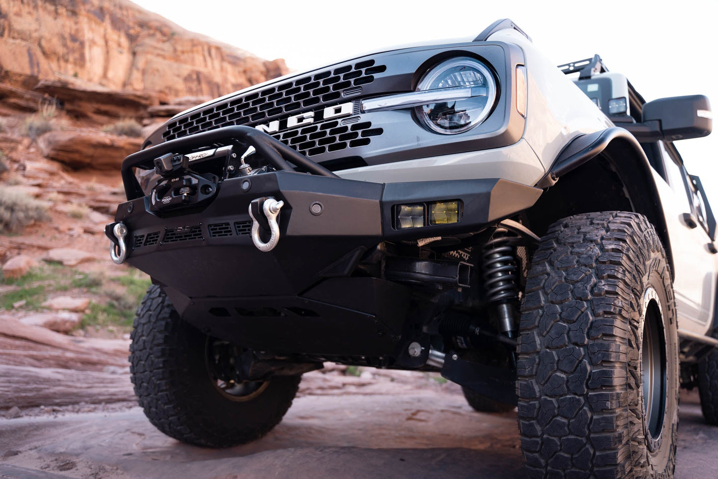 DV8 Offroad 2021-2024 Ford Bronco | Spec Series Front Bumper FBBR-05