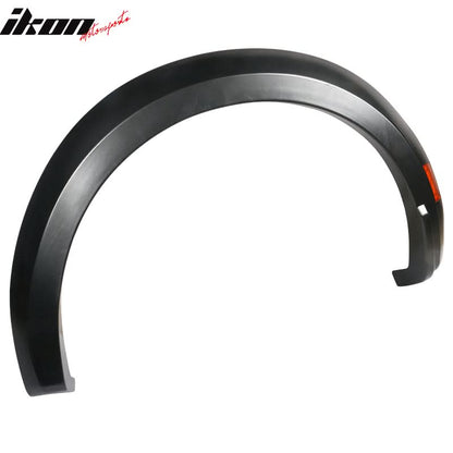 2021-2024 Ford F-150 R Style Matte Black 4PCS Fender Flares Cover PP