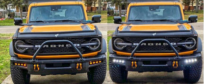 2021+ Ford Bronco Modular Bumper Dual Function Fog Light Kit