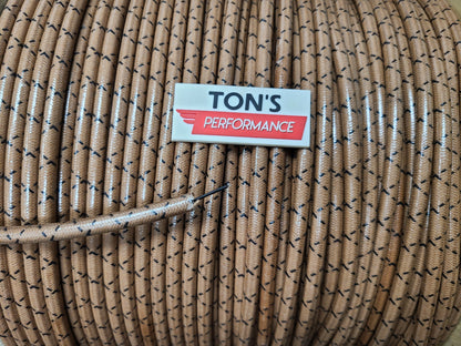 Vintage Cloth Braided Spark Plug Wires LSX LS1 LS LT SWAP Unassembled wire kit