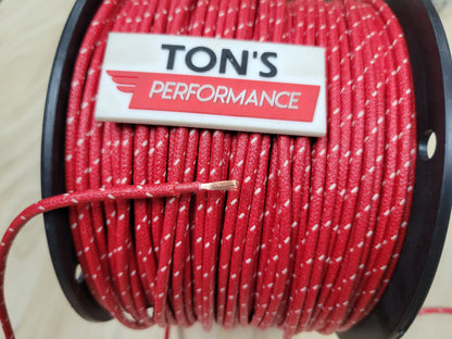 16 Gauge Cloth Braided Primary Wire [Sold By The Foot]