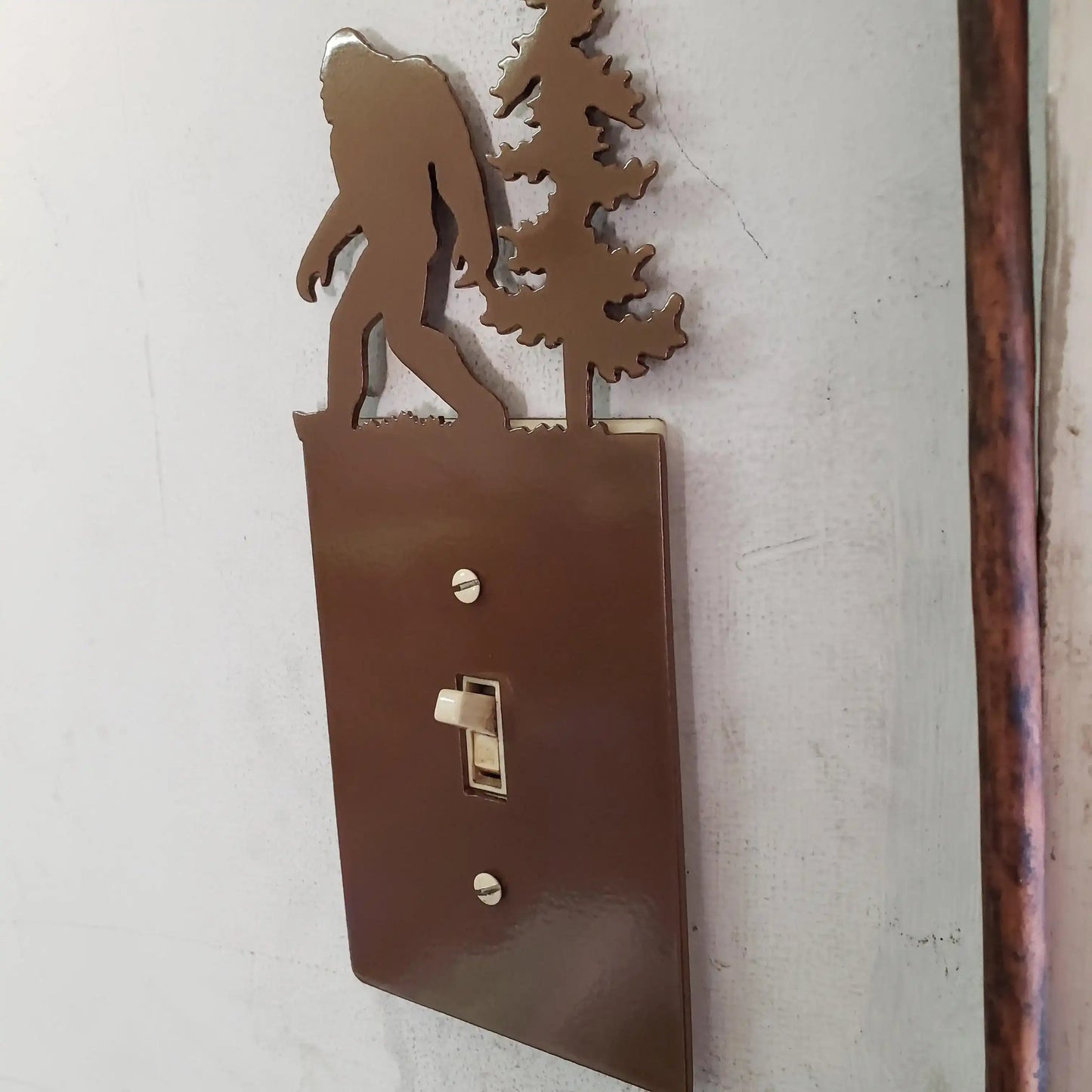 sasquatch light switch cover