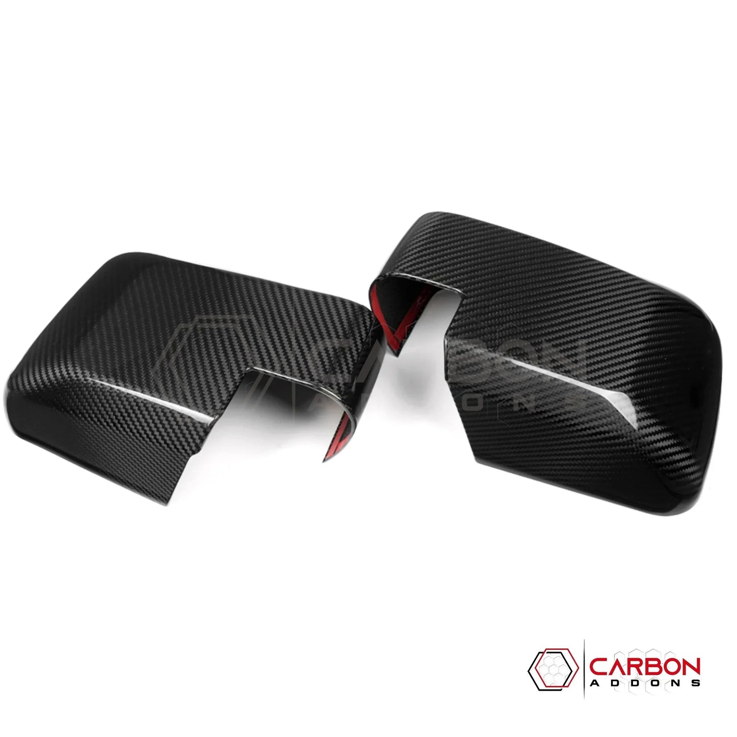 2021+ Bronco Real Carbon Fiber Mirror Cap Cover without Turn Signal