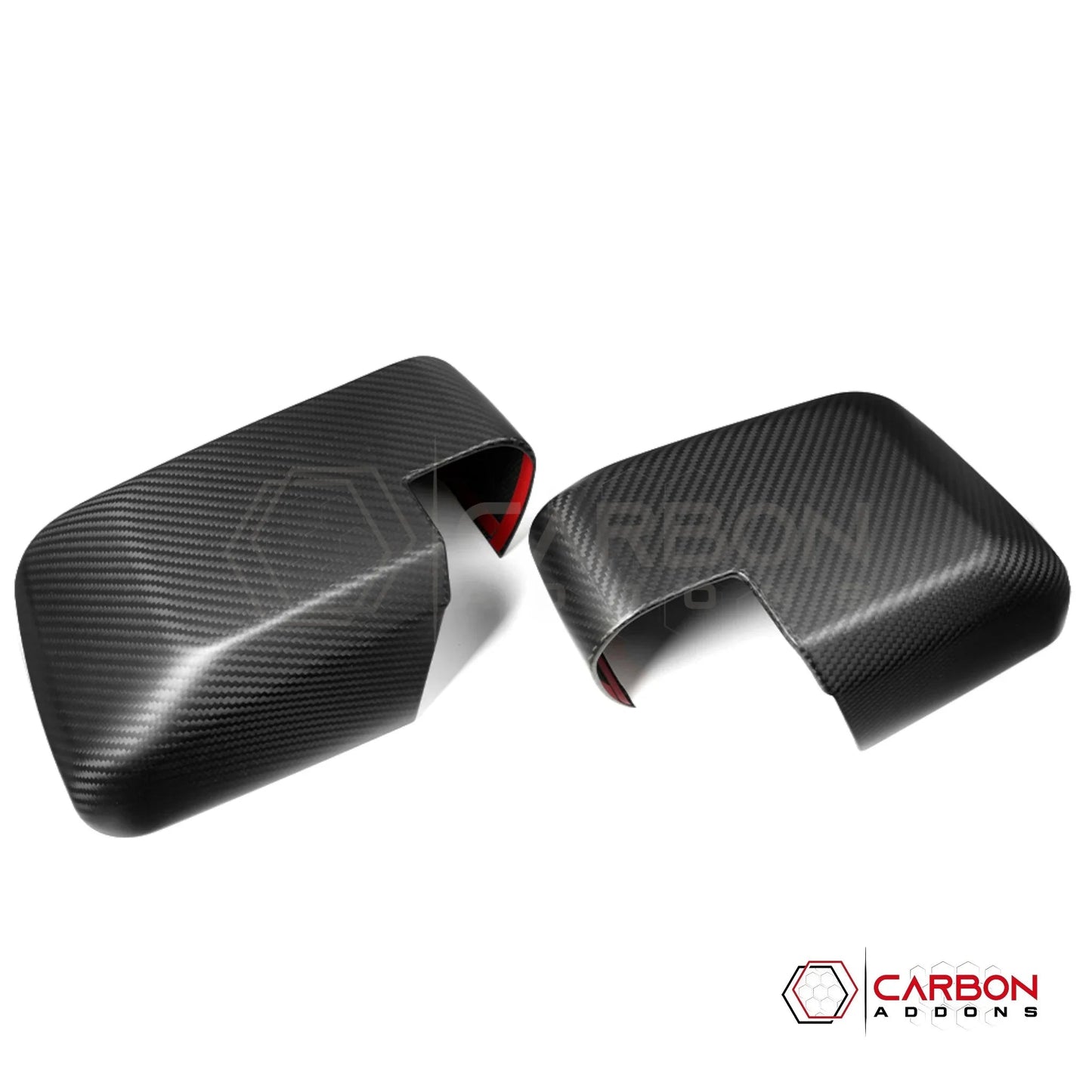 2021+ Bronco Real Carbon Fiber Mirror Cap Cover without Turn Signal