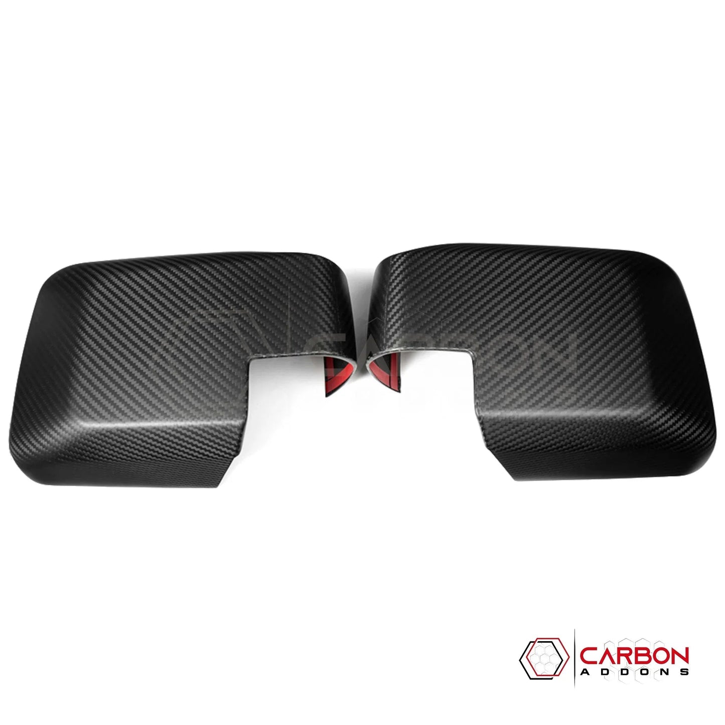 2021+ Bronco Real Carbon Fiber Mirror Cap Cover without Turn Signal
