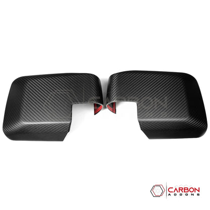 2021+ Bronco Real Carbon Fiber Mirror Cap Cover without Turn Signal