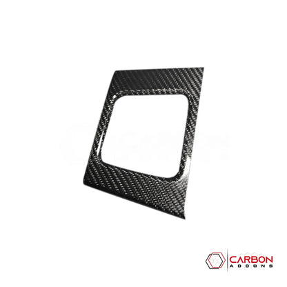 Real Carbon Fiber Rear Door Storage Frame Covers for 2021+ Ford F-150