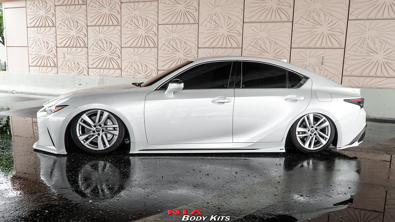 Lexus IS Base Model NIA Side Skirt 2021+