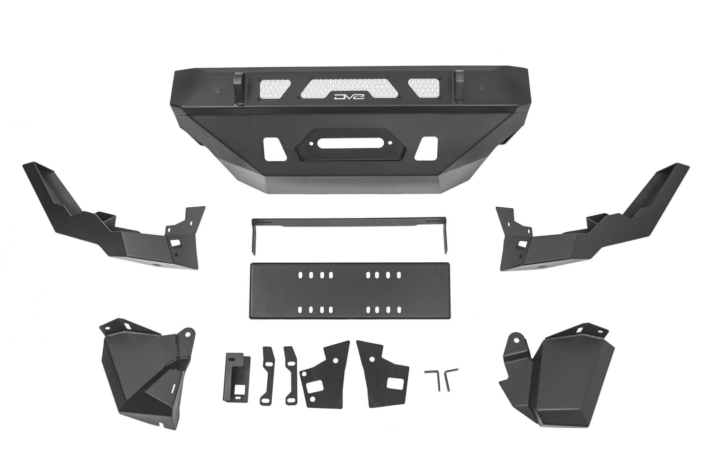 DV8 Offroad 2022-2024 Toyota Tundra | MTO Series Winch Front Bumper FBTT2-04