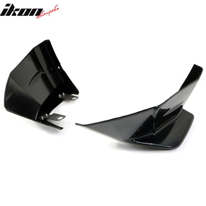 2022-2025 Subaru BRZ STI Style Black ABS Front Lip Cover Rear Apron