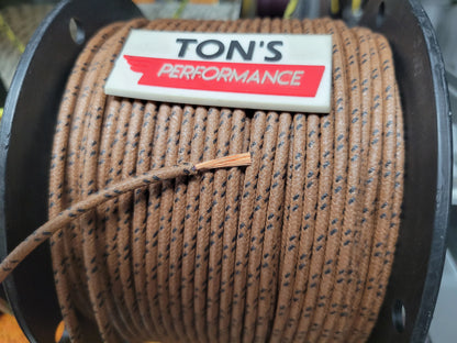 16 Gauge Cloth Braided Primary Wire [Sold By The Foot]