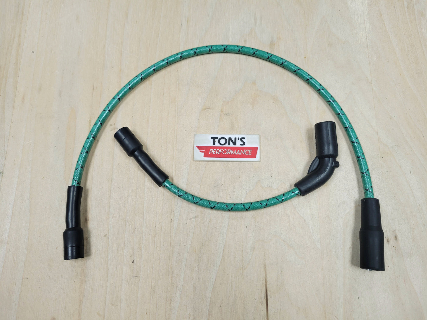 Cloth Braided Replacement 8mm Plug Wires Harley Sportster 2007+ 48 72 883 1200