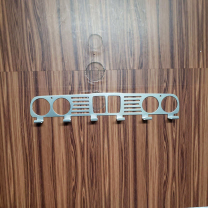 BMW E30 Grill Keychain Rack – Steel Wall Mounted Classic Euro Organizer