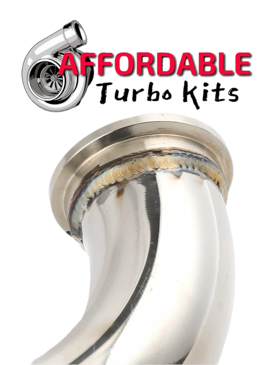 44mm Wastegate Down Pipe Dump Tube Universal Screamer pipe 16"