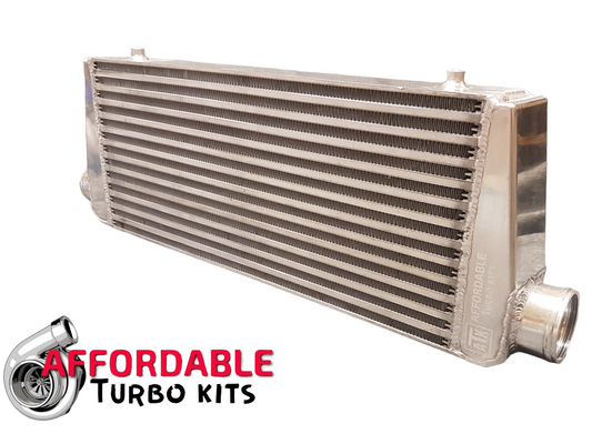 Affordable Turbo Kits ATK Street/Strip S3 Intercooler Side 2.5" inlet 2.5 inch outlet 3.2" core (300-600+hp) Bar & Plate Universal Honda Civic Del Sol CRX Prelude Accord Acura Integra
