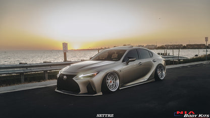 NIA Lexus IS 500 Front NIA Splitter lip body Kit 2022-2024 IS500-FS